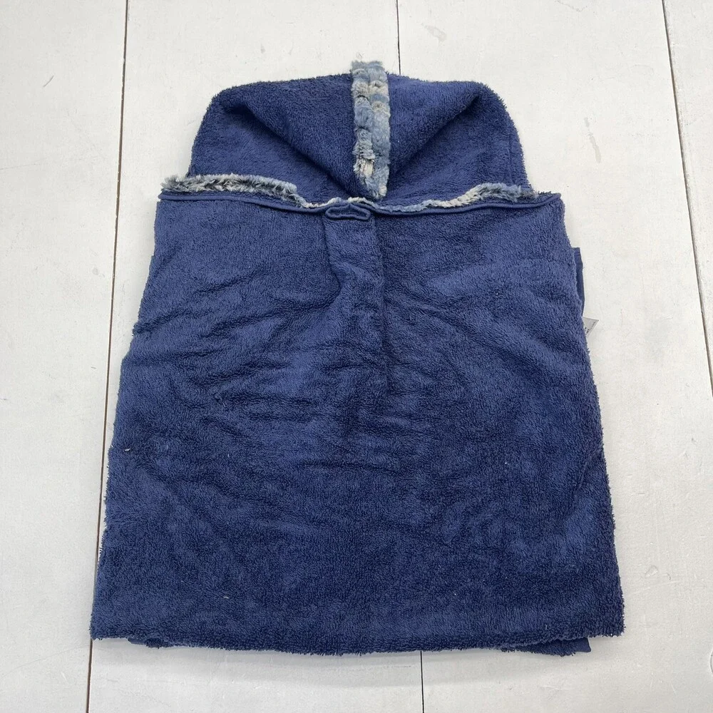 Winx & Blinx Navy Blue Ombré Minky Hooded Towel